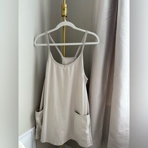 Cream Women's Workout Dress